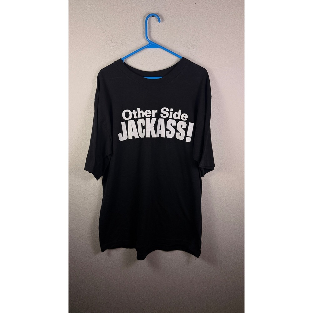 Vtg 1997 Stone Cold Steve Austin Shirt XL Royal Avalon WWF Other Side Jackass